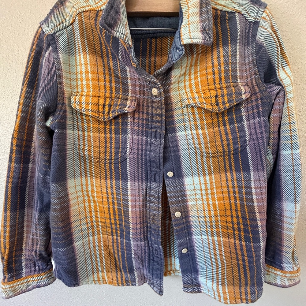Outerknown Multicolor Plaid Blanket Shirt